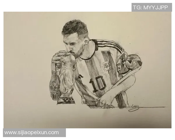 梅西的足球传奇与素描艺术的完美结合展现了运动与创作的魅力